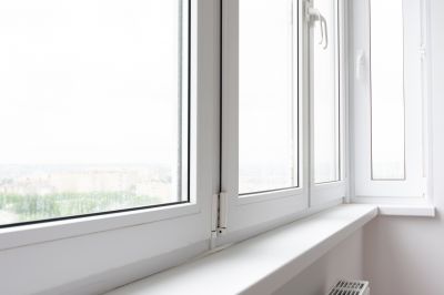 New Double-Hung Window on a Home