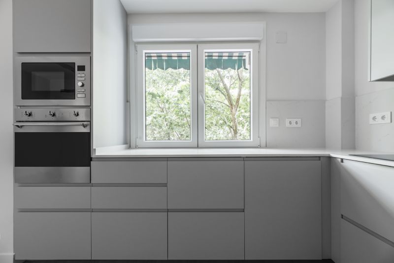 Sliding Window in Kitchen Area