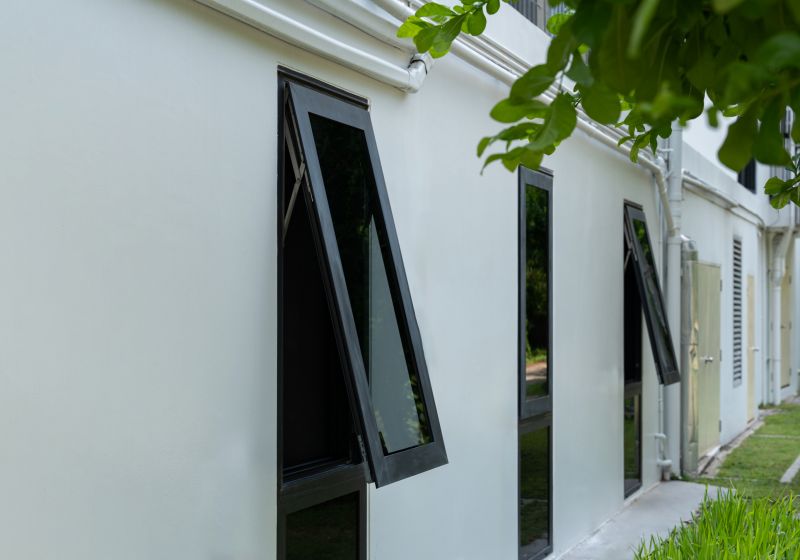 Custom Casement Windows on a Residence
